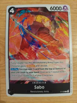 Sabo (Tournament 2025) - P-105 (One Piece Promotion Cards) - Near Mint - Image 1