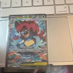 Pokemon Mega Feraligatr EX Full Art Holo Card 274/217 Water 370 HP - Image 5
