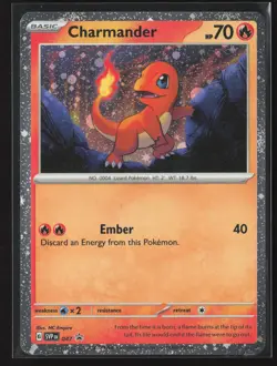 Charmander (Cosmos Holo) Promo SV: Scarlet & Violet Promo Cards 047 NM Pokemon - Image 1
