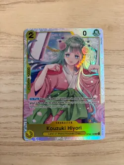 OP06-106 Kouzuki Hiyori English SR One Piece TCG Card Game - Image 1