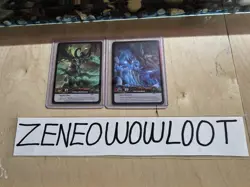 World of Warcraft Lich King & Illidan the Betrayer Hero Card Foil WoW 23/30 - Image 5