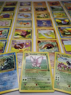 Vintage WOTC Pokemon Jungle & Fossil Card Lot 65 Rare/Uncommon/Common NM-LP - Image 2