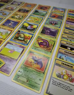 Vintage WOTC Pokemon Jungle & Fossil Card Lot 65 Rare/Uncommon/Common NM-LP - Image 4