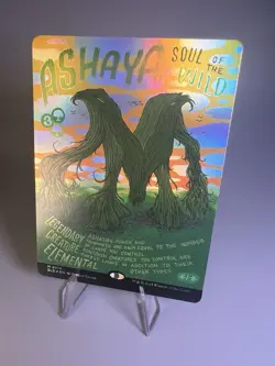 Ashaya, Soul of the Wild (Rainbow Foil) Secret Lair Drop Foil - Image 1
