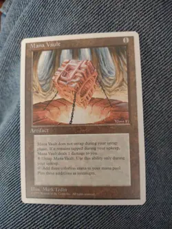 MTG Magic the Gathering Mana Vault (334/379) Fourth Edition NM+ - Image 1