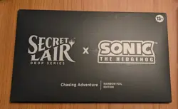 Secret Lair x Sonic the Hedgehog Chasing Adventure mtg FOIL SEALED - Image 1