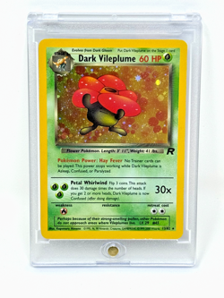 Dark Vileplume 13/82 - Pokemon TCG Unlimited - Team Rocket Holo Rare - Image 1