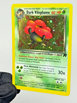Dark Vileplume 13/82 - Pokemon TCG Unlimited - Team Rocket Holo Rare - Image 3