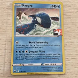kyogre 036/159 Play! Pokemon Prize Pack Series 4 Stamped Excellent Holo - Image 1