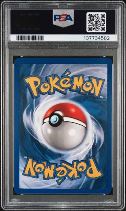 1999 POKEMON GAME #13 POLIWRATH-HOLO PSA 8 - Image 2