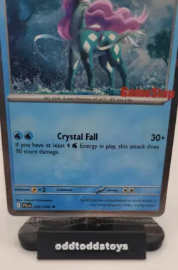 Suicune Gamestop Stamp Exclusive Cosmos Holo Promo SEALED Pokemon 026/94 swirl - Image 2
