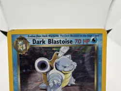 Dark Blastoise 4/110 Legendary Collection Holo Rare Pokemon TCG 2002 MP - Image 2