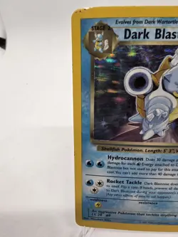 Dark Blastoise 4/110 Legendary Collection Holo Rare Pokemon TCG 2002 MP - Image 3