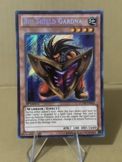 Yu-Gi-Oh TCG Big Shield Gardna LCYW-EN032 Secret Rare 1st Edition NM - Image 1