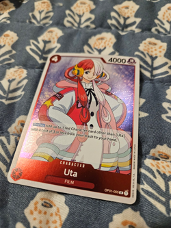 Uta - FOIL Rare OP01-005 R - Red - Romance Dawn - One Piece - Image 2