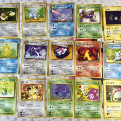 Pokemon Japanese Wotc Era Card Lot Of 16 Cards Team Rocket MP/LP #4 - Image 3