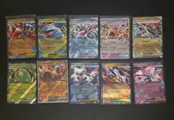 Lot of Pokemon EX Holo Rare Cards - Gengar, Venusaur, Lucario, Etc. - Image 1