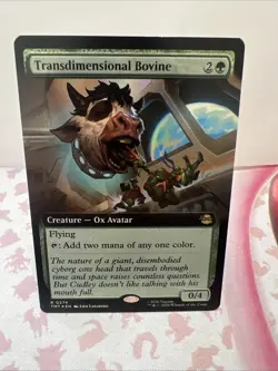 Transdimensional Bovine (Extended Art) Teenage Mutant Ninja Turtles Foil - Image 1