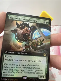 Transdimensional Bovine (Extended Art) Teenage Mutant Ninja Turtles Foil - Image 2