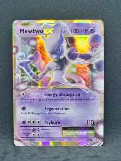 Pokemon XY Evolutions Mewtwo EX 52/108 (NM/M) - Image 1