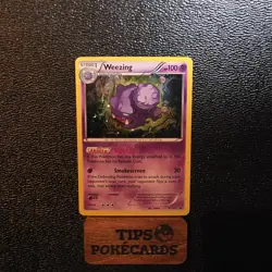 Weezing XY163 Promo Holo XY Evolutions Pokemon Trading Card Near Mint - Image 1