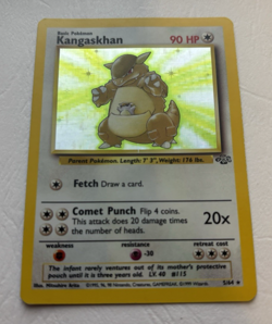Kangaskhan Holo Rare 1999 5/64 Jungle Set Unlimited Pokemon TCG - Image 2