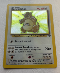 Kangaskhan Holo Rare 1999 5/64 Jungle Set Unlimited Pokemon TCG - Image 3
