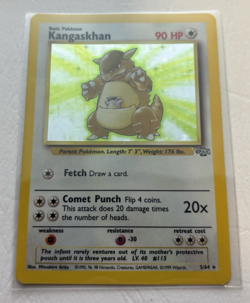 Kangaskhan Holo Rare 1999 5/64 Jungle Set Unlimited Pokemon TCG - Image 5