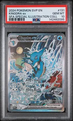 Pokemon Promo Kingdra ex 131 PSA 10 - Image 1