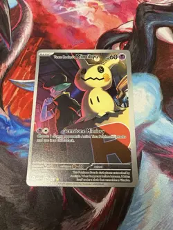 Team Rocket's Mimikyu 238/217 (Illustration Rare) Ascended Heroes NM Pokemon TCG - Image 1