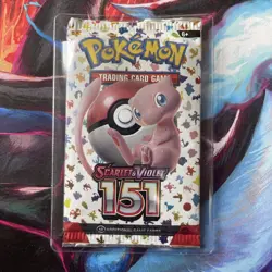 Pokemon TCG Scarlet & Violet 151 Booster Pack Unopened - Image 1