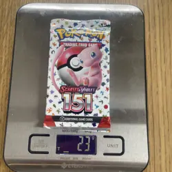 Pokemon TCG Scarlet & Violet 151 Booster Pack Unopened - Image 3
