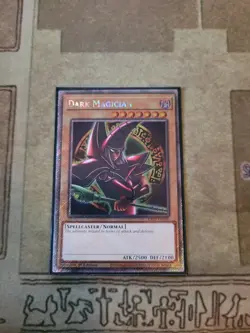 YUGIOH DARK MAGICIAN RA04-EN106 PLATINUM RARE 1ST ED NM (RED ARCANA) - Image 1