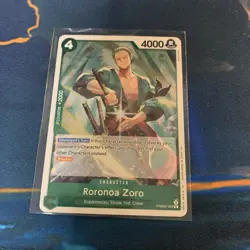 1x Roronoa Zoro Rare R PRB02-006 - One Piece Premium Booster Vol. 2 - NM - Image 1