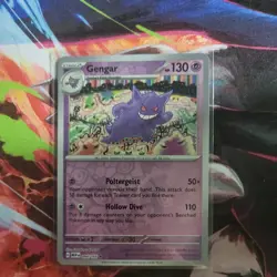 Gengar Scarlet & Violet 151 Reverse Holo Card 94/165 Near Mint - Image 1