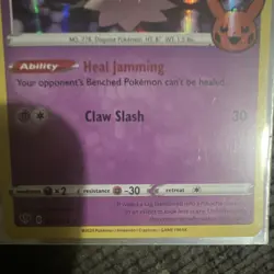 Pokemon TCG Mimikyu Promo Holo 081/189 2020 Psychic Basic 70 HP Card - Image 3