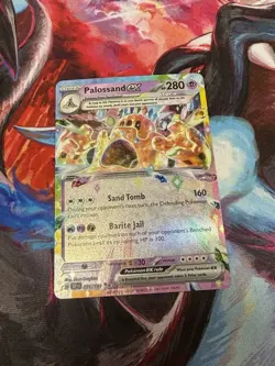 Palossand ex 091/191 Surging Sparks Double Rare Holo Pokemon TCG Card NM - Image 1
