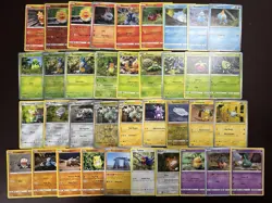 37 Pokemon [Yuka Morii] Illustrated Clay Art Card Lot - Reverse Holo - Image 1