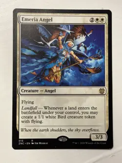 2020 MTG Emeria Angel Zendikar 11/249 Regular Rare - Image 1