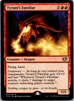 Tyrant's Familiar R Commander 2014 39 NM Normal - Image 1