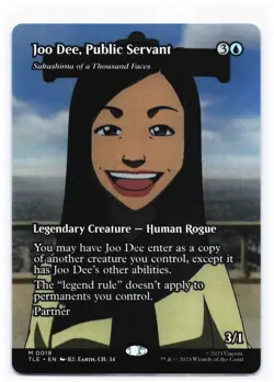 Joo Dee, Public Servant - Sakashima of a Thousand Faces (Borderless) M 18 NM - Image 1