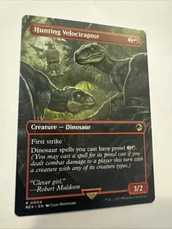 Hunting Velociraptor (Borderless) Universes Beyond: Jurassic Pikachu World... - Image 2