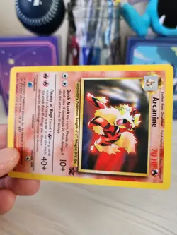 Pokemon TCG Arcanine Black Star Promos #6 2000 - Image 4