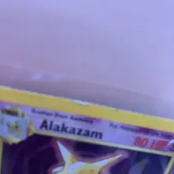 Pokemon TCG Alakazam Base Set 1/102 Holo Unlimited Holo Rare - Image 2