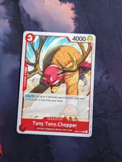 Tony Tony Chopper OP04-010 C One Piece Card TCG English - Image 1