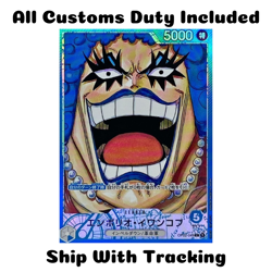 ONE PIECE TCG JAPANESE CARD PARAMOUNT WAR Parallel Ivankov OP02-049 Leader AA - Image 1