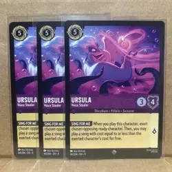 Ursula Voice Stealer Disney Lorcana 44/204 Super Rare Non Foil - Image 1