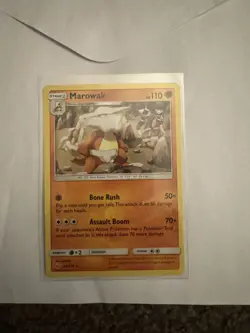 Pokemon Card Marowak Unbroken Bonds Rare 91/214 NM - Image 1