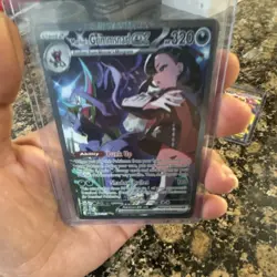 Pokemon Marnie's Grimmsnarl EX Full Art Holo 287/272 English TCG Card - Image 1