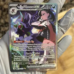 Pokemon Marnie's Grimmsnarl EX Full Art Holo 287/272 English TCG Card - Image 4